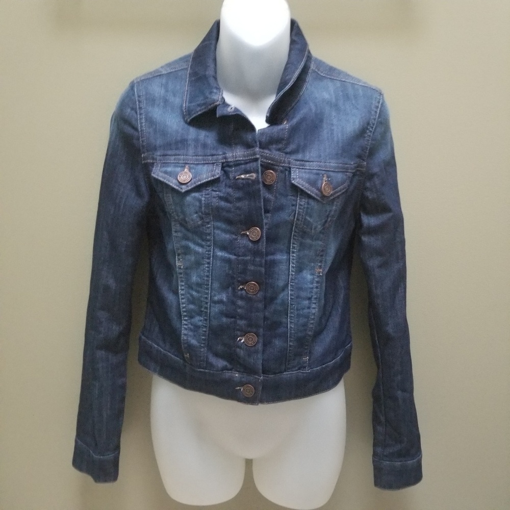 Mavi Samantha Stretch Denim Jean Jacket Small
